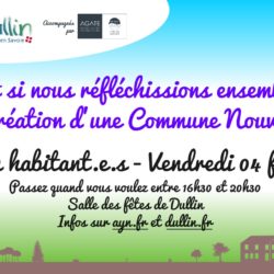 04 février 2022 – Ayn et Dullin : et si nous réfléchissions ensemble à la création d’une Commune Nouvelle ?