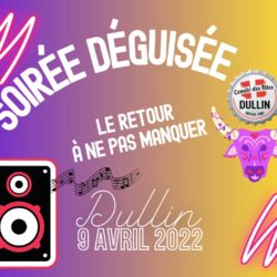 Enfilez votre plus beau déguisement le 9 avril !