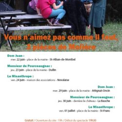 Une pièce de Molière à Dullin