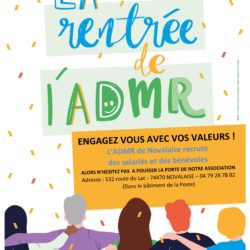 L’ADMR de Novalaise recrute